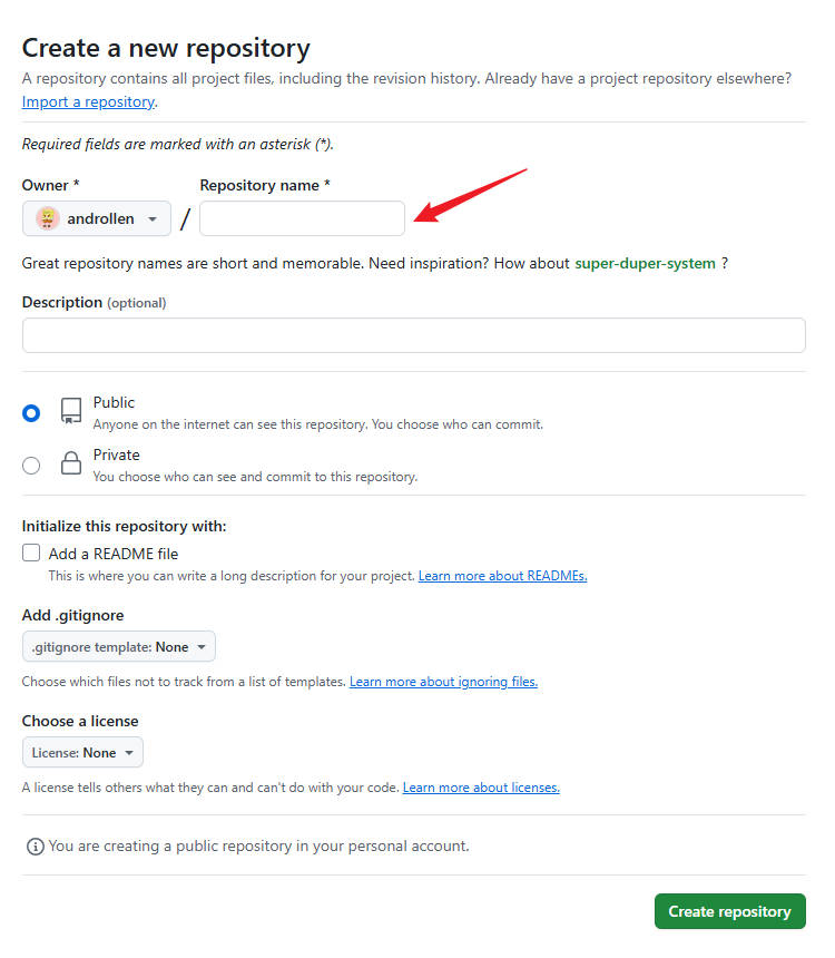 create-repo